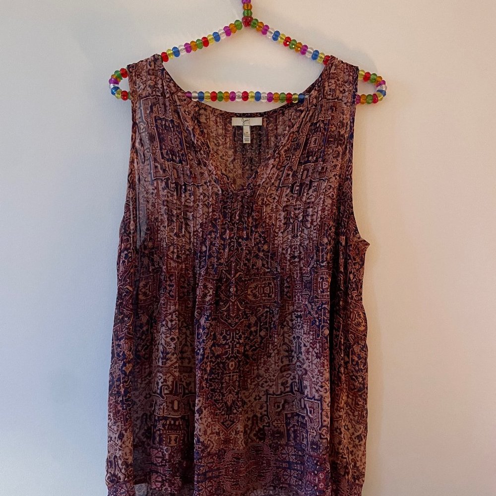 Joie Pink Flowy Top